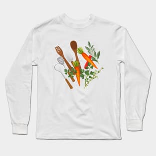 Kitchen Splash Long Sleeve T-Shirt